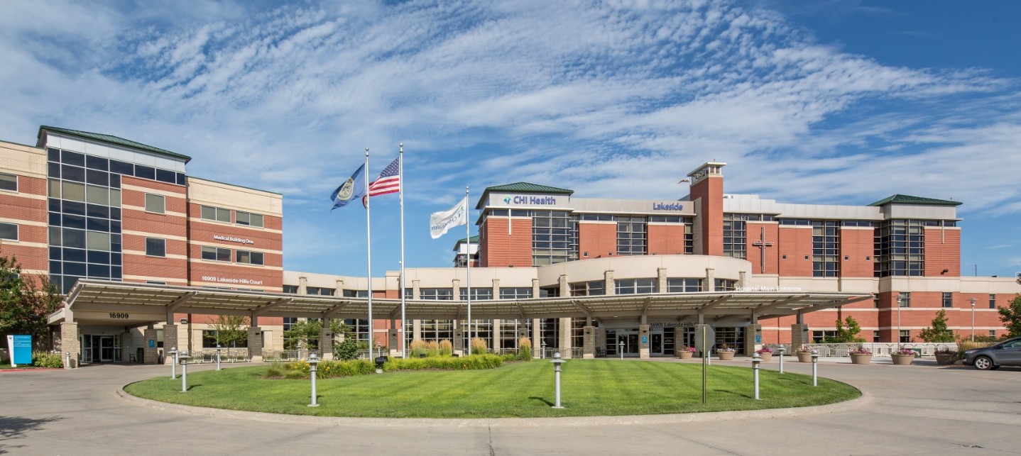 Exterior of CHI Health lakeside hospital