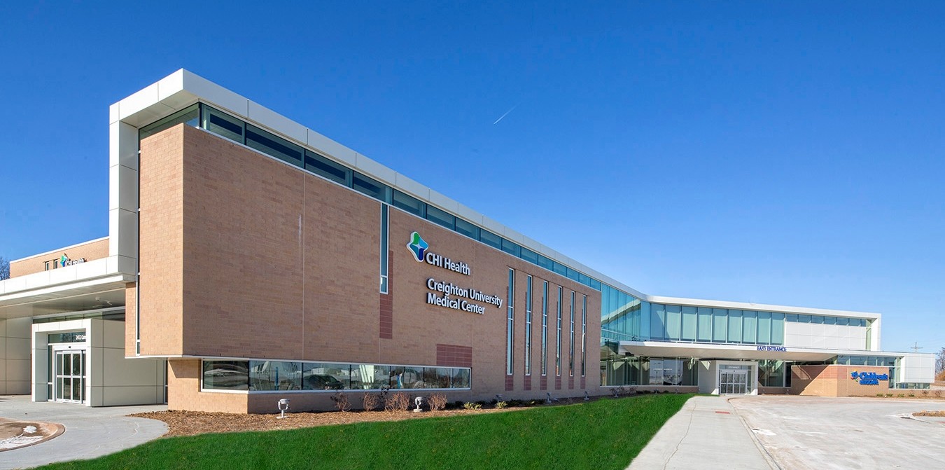 Exterior of CHI Health CUMC - University Campus