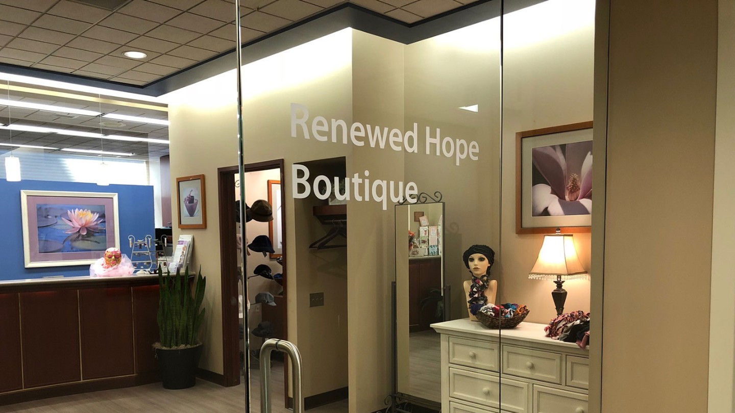 Interior of Renewed Hope Boutique